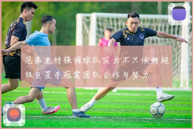 范弗里特强调球队实力不只依赖超级巨星夺冠需团队合作与努力